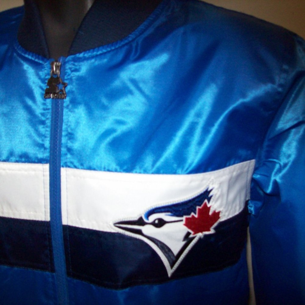 TORONTO BLUE JAYS Starter Full Zip Spring / Fall Jacket 2X - Picture 7 of 11